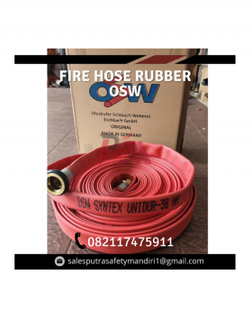 SELANG PEMADAM 30 METER RUBBER 1.5 INCH OSW SYNTEX FIRE HOSE