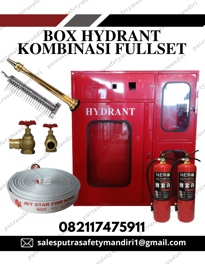 BOX HYDRANT FULLSET B KOMBINASI 2 APAR EQUIPMENT