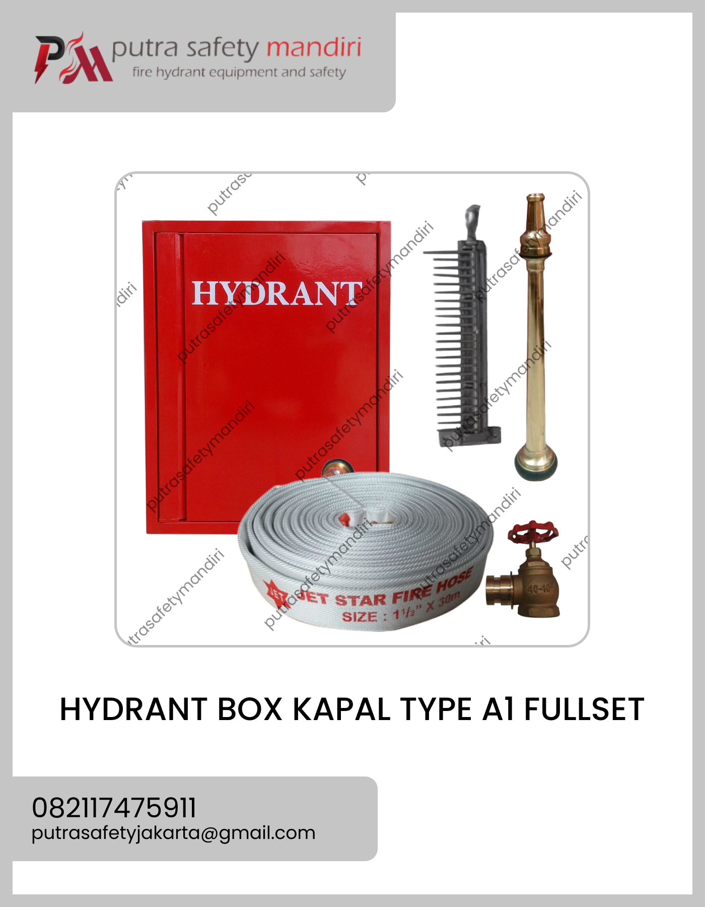 Springkell Hidran BOX HYDRANT FULLSET TYPE A1 KOTAK HIDRAN