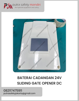 FOTO BACKUP BATTERY 24V DC BATERAI CADANGAN SLIDING GATE VDC JAKARTA