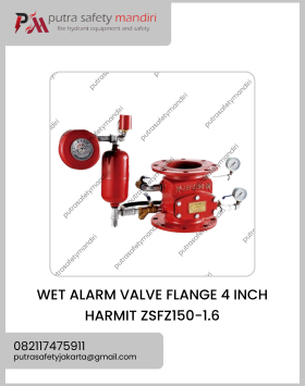 FOTO WET ALARM VALVE ZSFZ150-1.6 HARMIT FLANGE 6 INCH IMPORT TERBARU