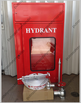 FOTO IHB HYDRANT BOX B PINTU KACA FULLSET ALUMINIUM IMPORT EXCLUDE ALARM