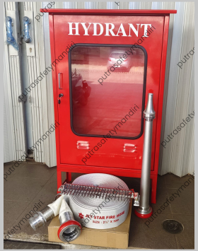 FOTO OHB KACA TYPE C HYDRANT BOX FULLSET KELENGKAPAN IMPORT ALUMINIUM BARU