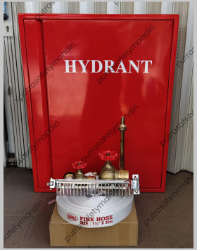 FOTO HYDRANT BOX A2 INDOOR IHB SELANG ZEKI KELENGKAPAN KUNINGAN MURAH