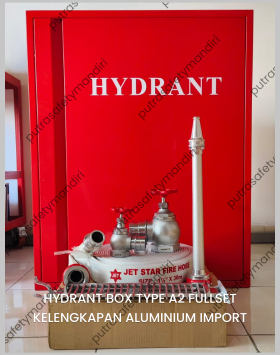 FOTO BOX HYDRANT INDOOR FULLSET TIPE A2 ALUMINIUM IMPORT READY STOCK