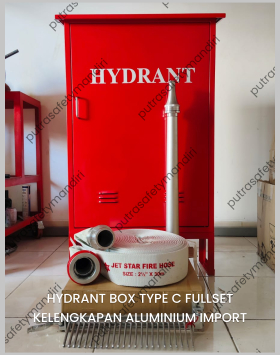 FOTO OUTDOOR HYDRANT BOX OHB TYPE C FULLSET IMPORT ALUMINIUM LENGKAP MURAH