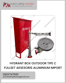 FOTO HYDRANT BOX OUTDOOR FULLSET AKSESORIS ALUMINIUM IMPORT OHB MURAH JKT