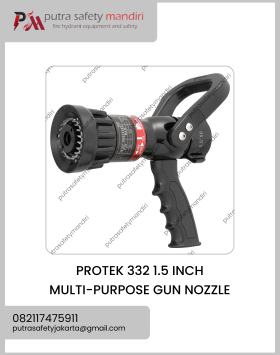 FOTO PROTEK STYLE 332 NOZZLE MULTIPURPOSE PISTOL GRIP 1.5 INCH FIRE HYDRANT MURAH